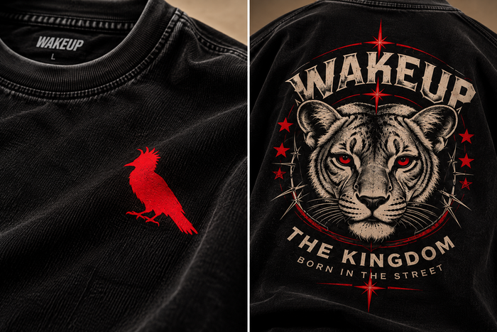 Polo Oversize Mujer "Wakeup The Kingdom"
