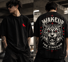 Camiseta Oversize "Wake Up The Kingdom" - Edición Urban Tiger