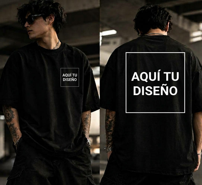 Polo Oversize Algodón Pesado 20/1