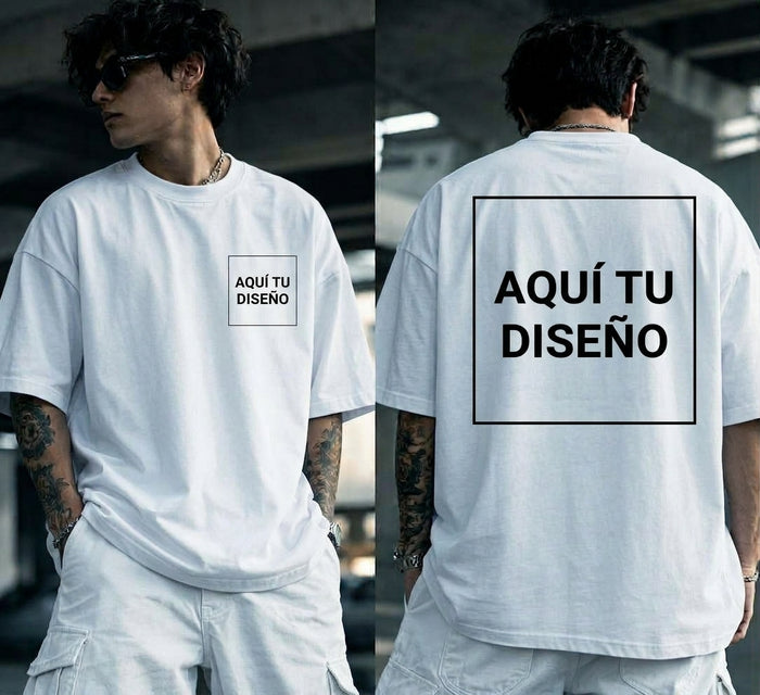 Polo Oversize Algodón Pesado 20/1