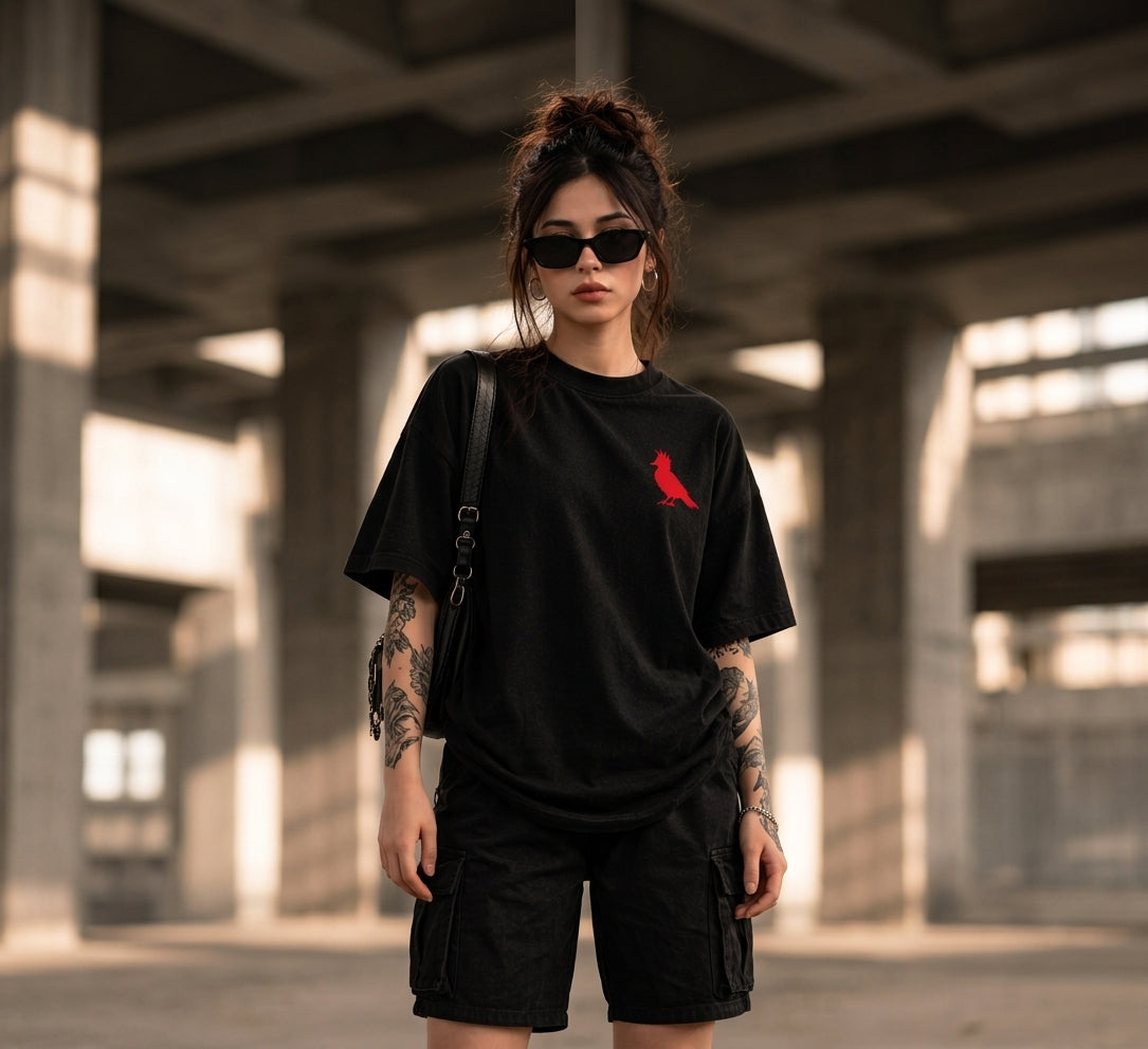 Polo Oversize Mujer "Wakeup The Kingdom"