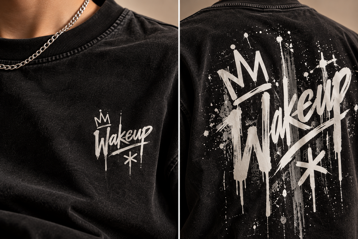 WAKEUP ORIGINALS – Crown Street Oversized Tee