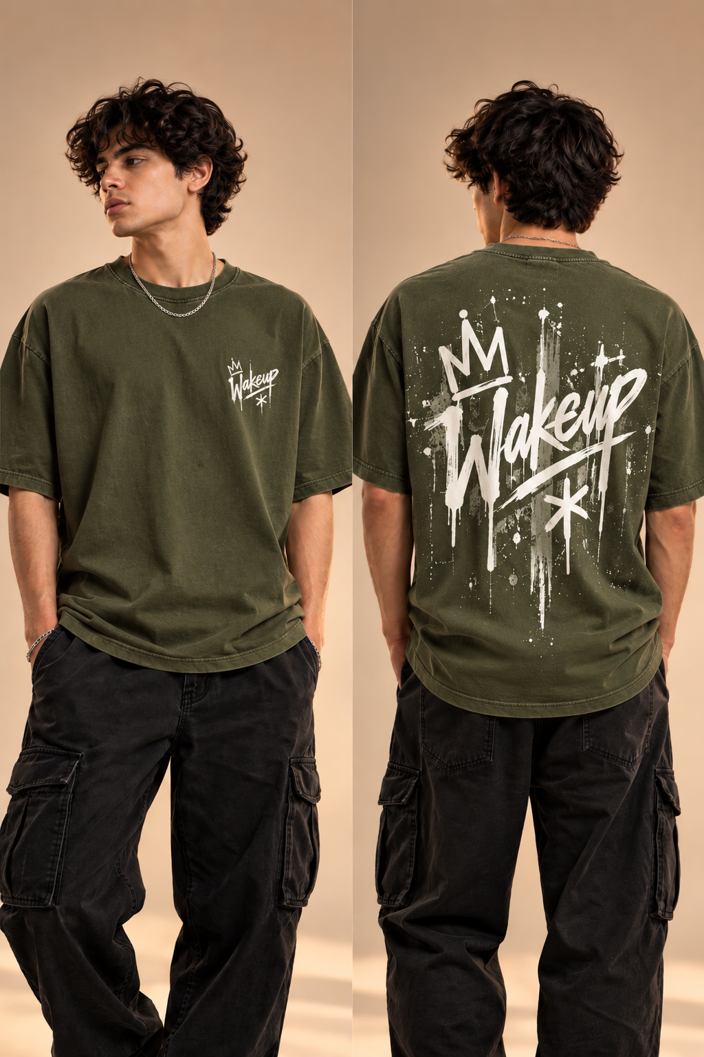 WAKEUP ORIGINALS – Crown Street Oversized Tee