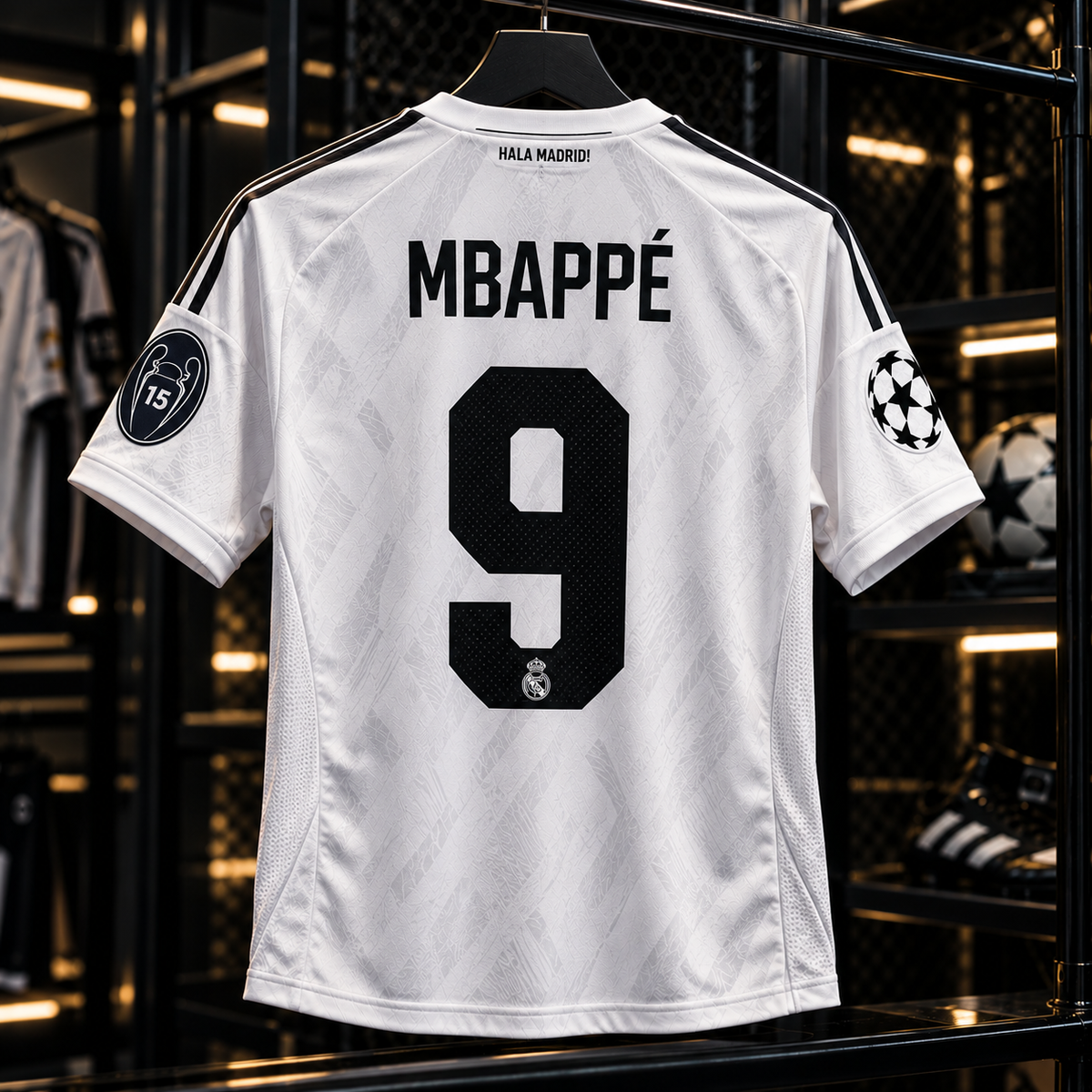 Camiseta Real Madrid Blanca 24/25 – Versión Fan