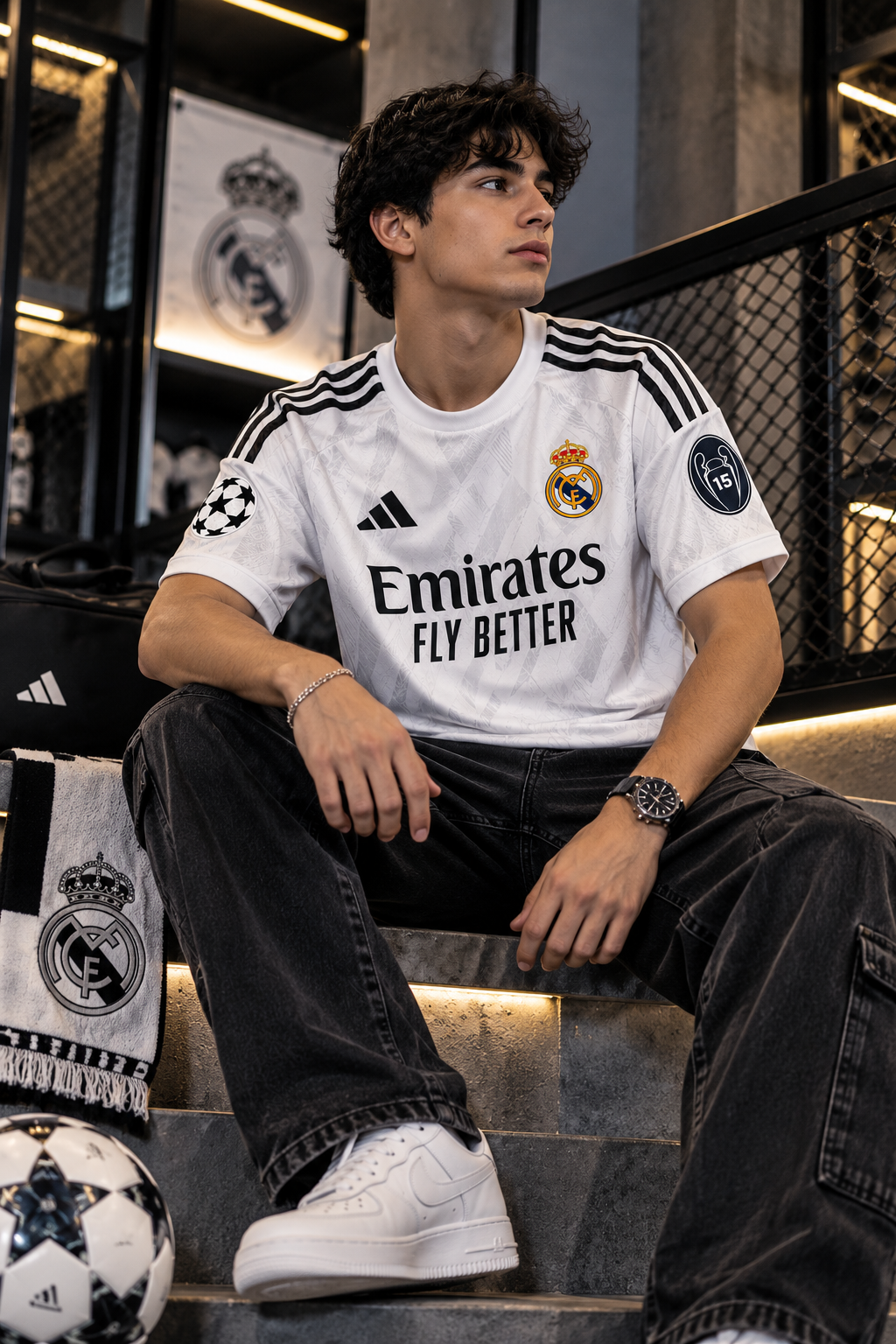 Camiseta Real Madrid Blanca 24/25 – Versión Fan