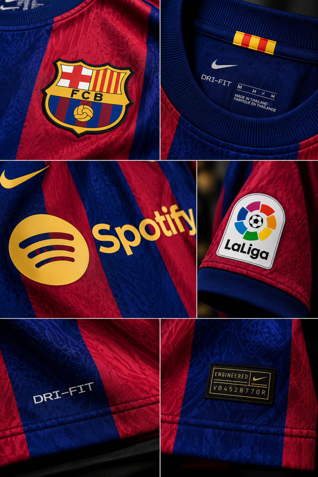 Camiseta FC Barcelona Local – Versión Fan