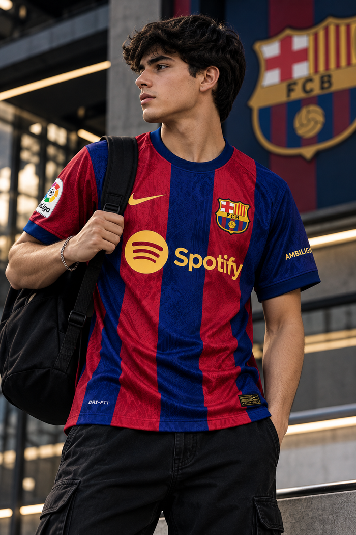 Camiseta FC Barcelona Local – Versión Fan