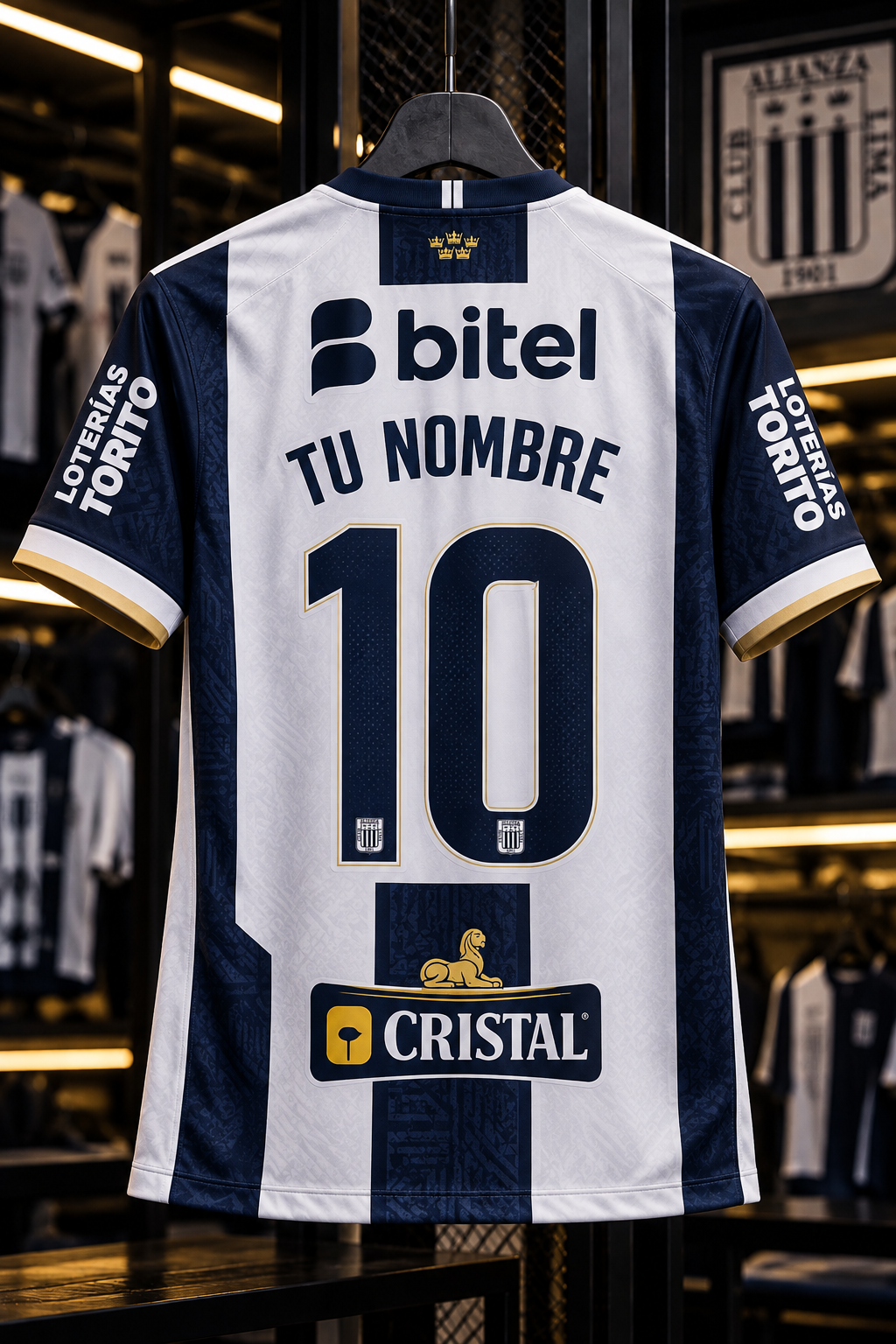 Camiseta Alianza Lima Local – Versión Fan