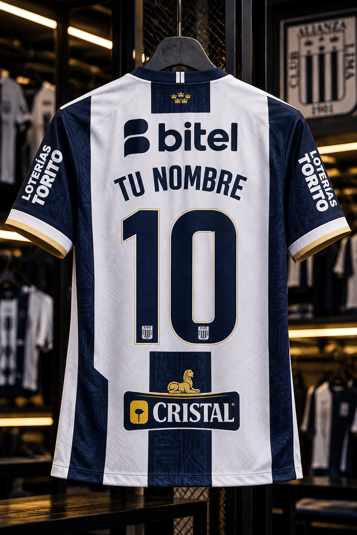 Camiseta Alianza Lima Local – Versión Fan