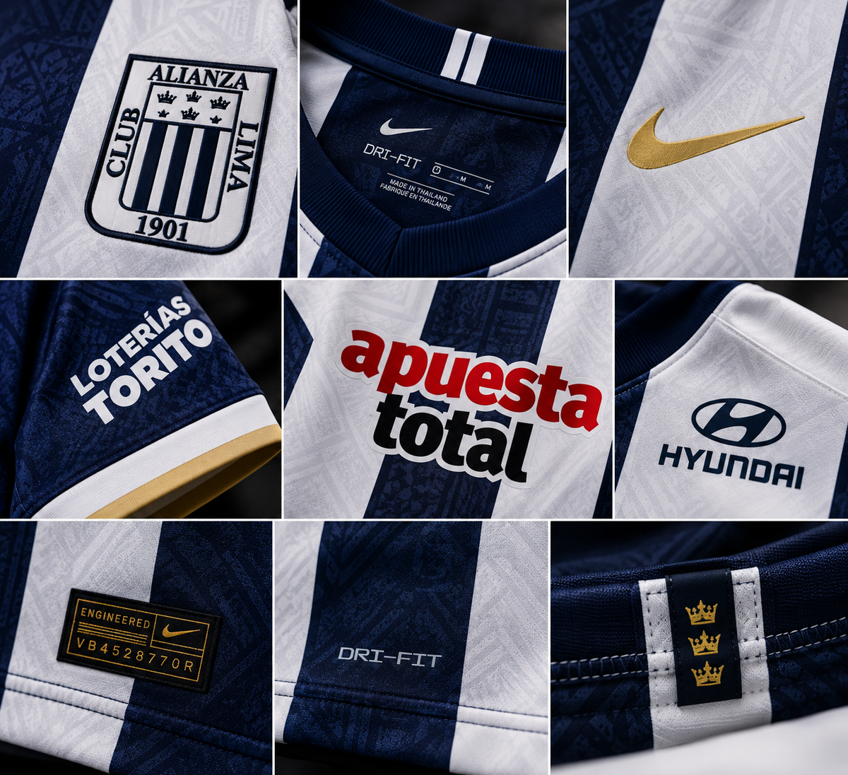 Camiseta Alianza Lima Local – Versión Fan