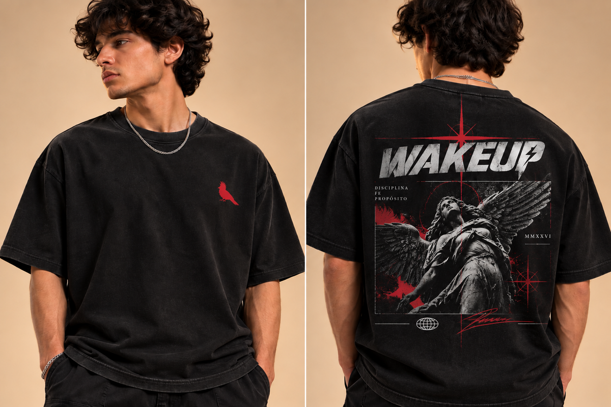 WAKEUP ORIGINALS – Divine Purpose Oversized Tee