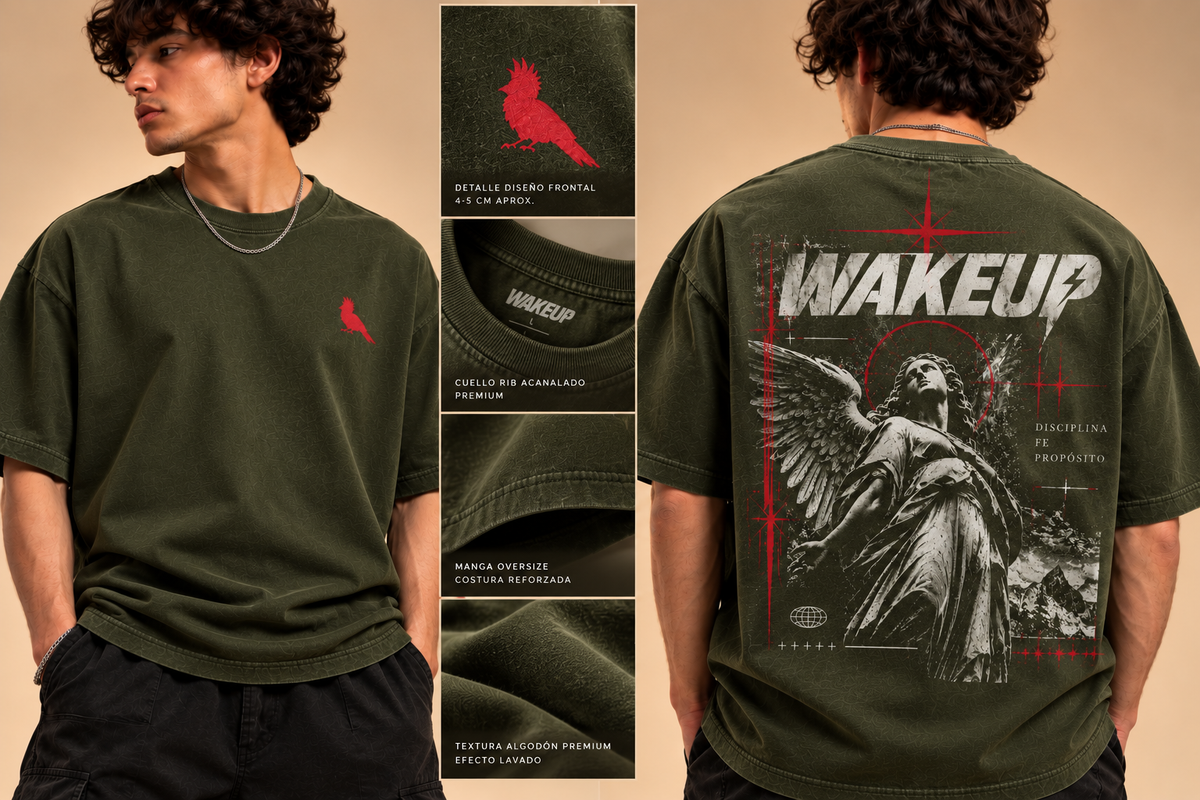 WAKEUP ORIGINALS – Divine Purpose Oversized Tee
